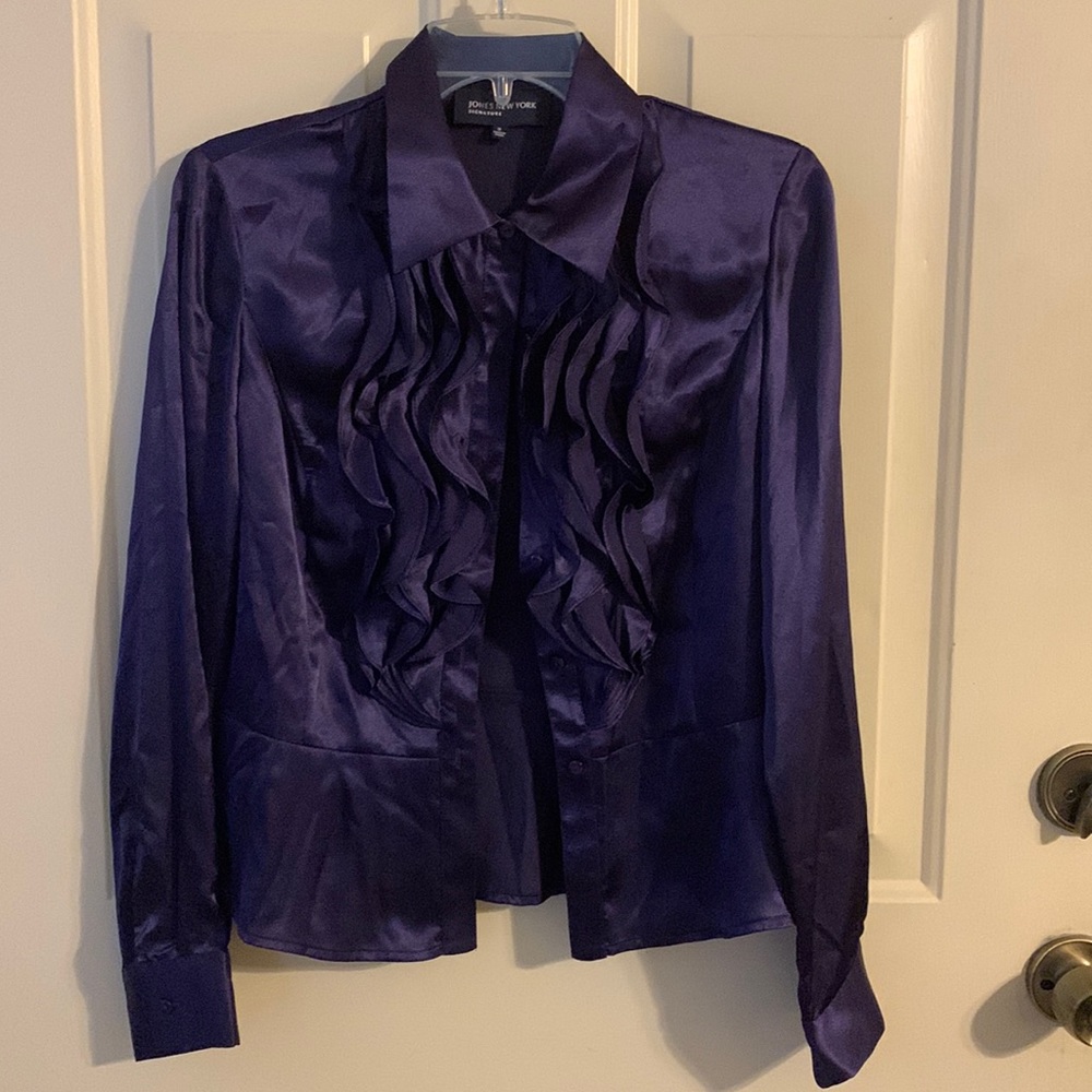 Jones New York new with tags purple blouse S size